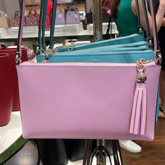 Kate Spade Ivy Street Amy Crossbody Lavender Frost